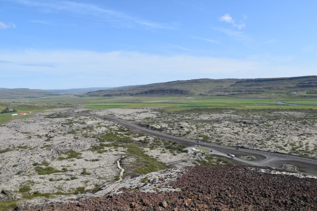 Islanda_24 - Grabrok Volcano 17 Il Grábrókarhraun nella valle del fiume Norðurá