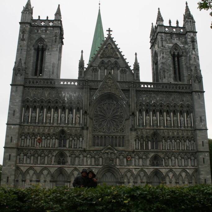 La cattedrale di Nidaros a Trondheim