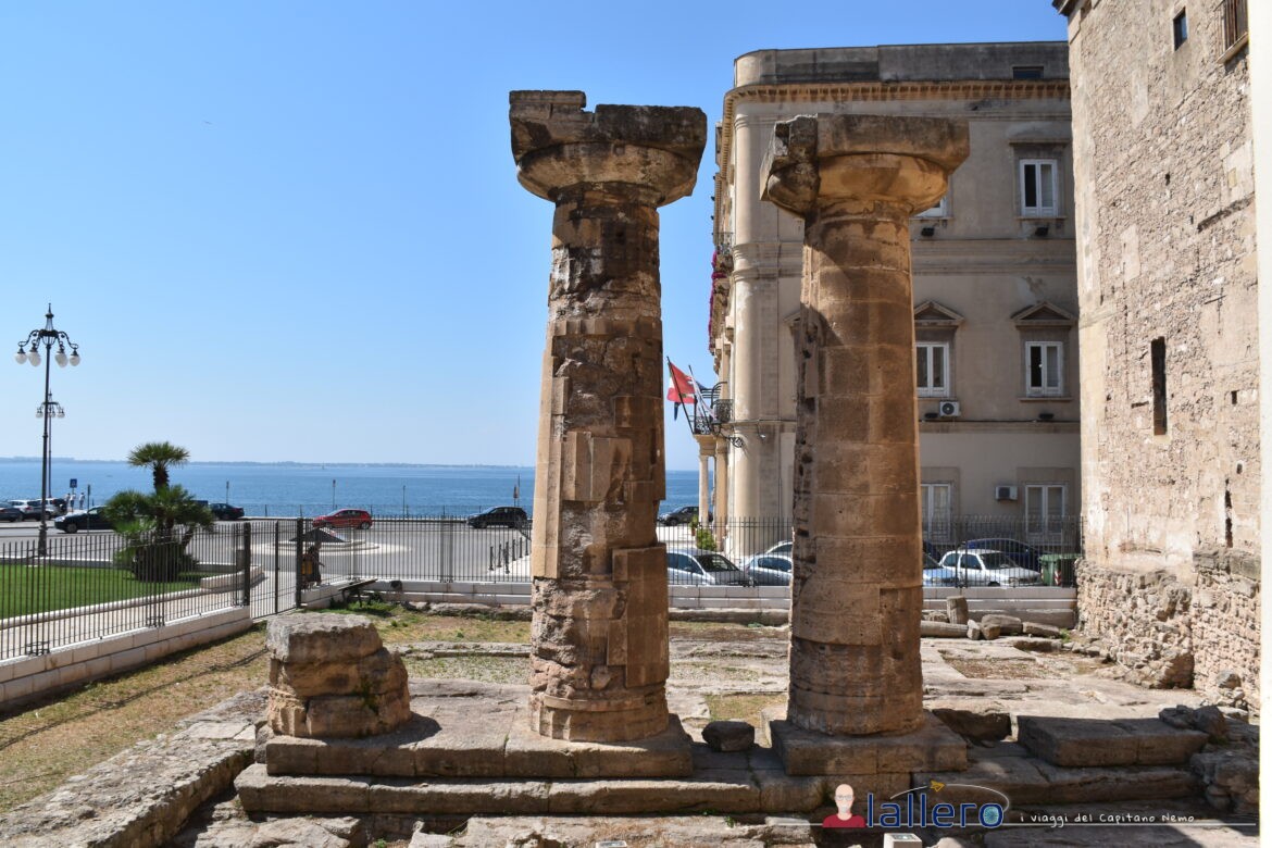 Tempio di Poseidone, nel centro di Taranto