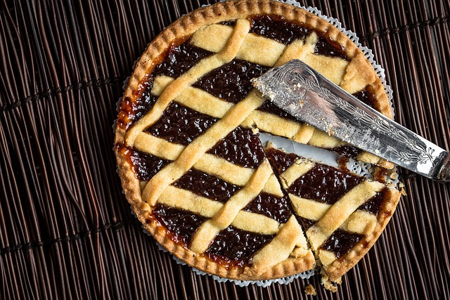 Crostata con le visciole