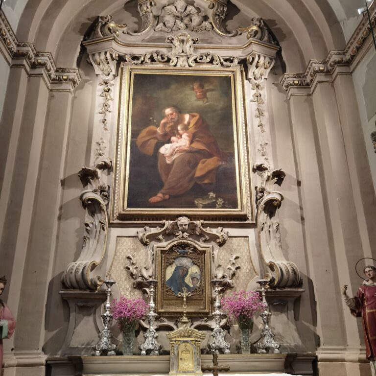 Emilia_Romagna_Bologna_Santa Maria della Vita 02 San Giuseppe con Gesù
