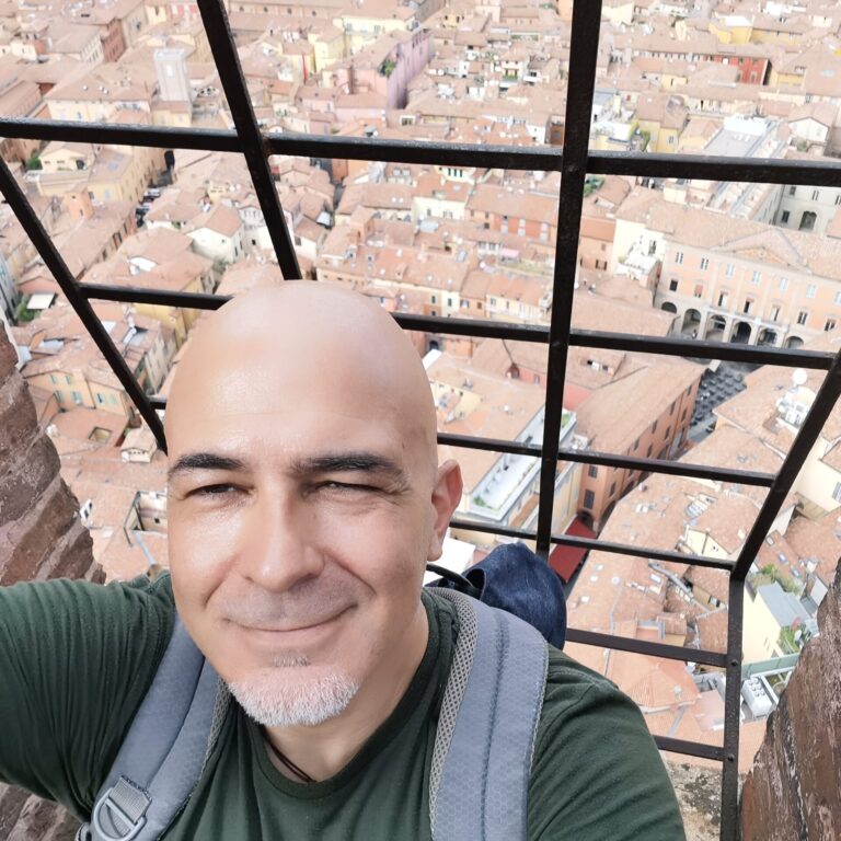 Emilia_Romagna_Bologna_Torre degli Asinelli 03 Vista dalla sommità della torre degli Asinelli