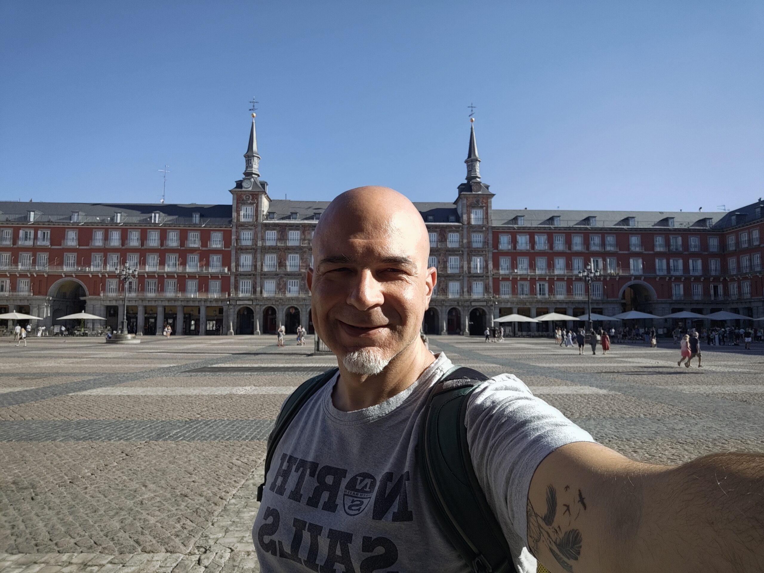 Selfie in Plaza Mayor