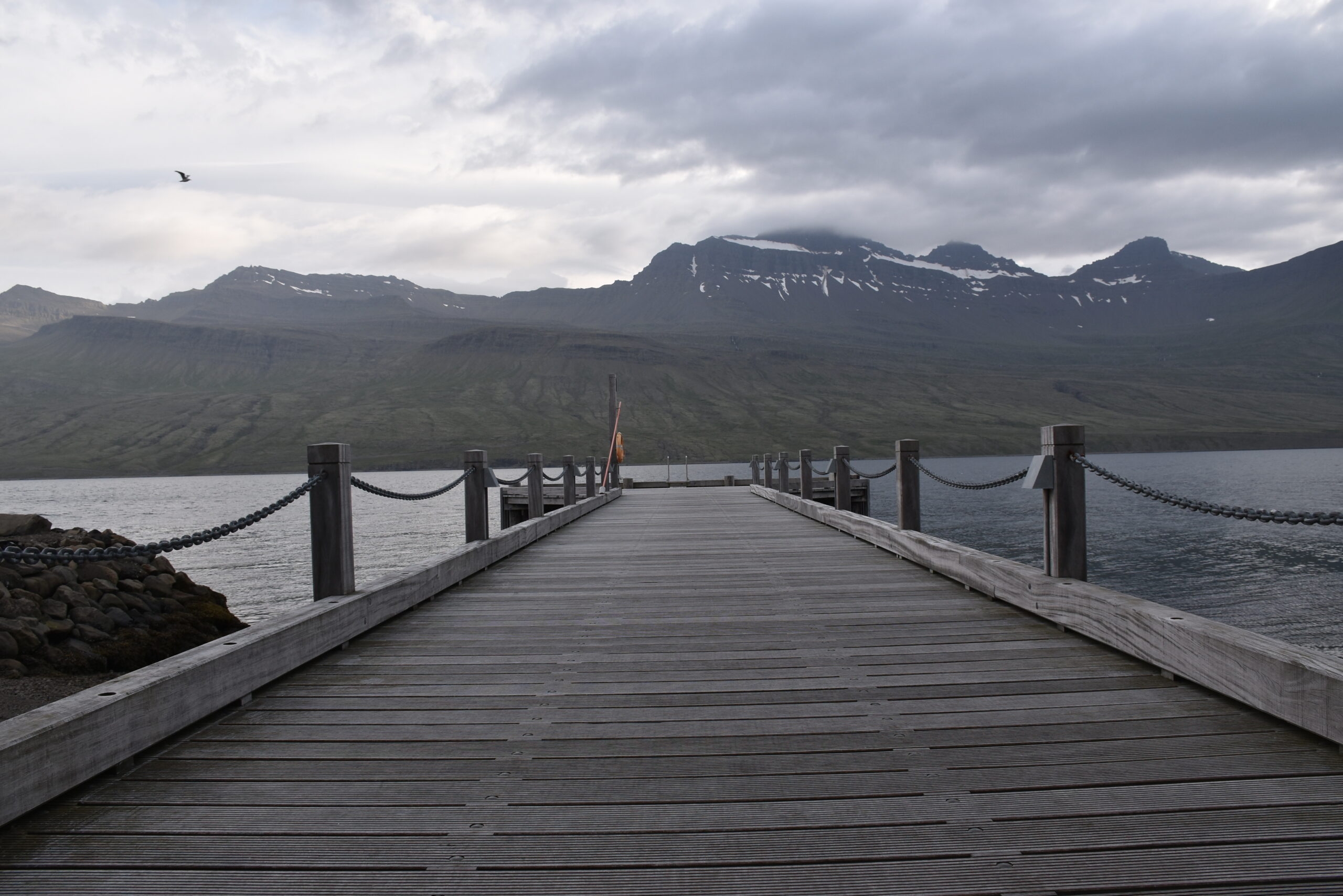 Islanda_15 - Fáskrúðsfjörður 31 Il molo sul Fáskrúðsfjörður