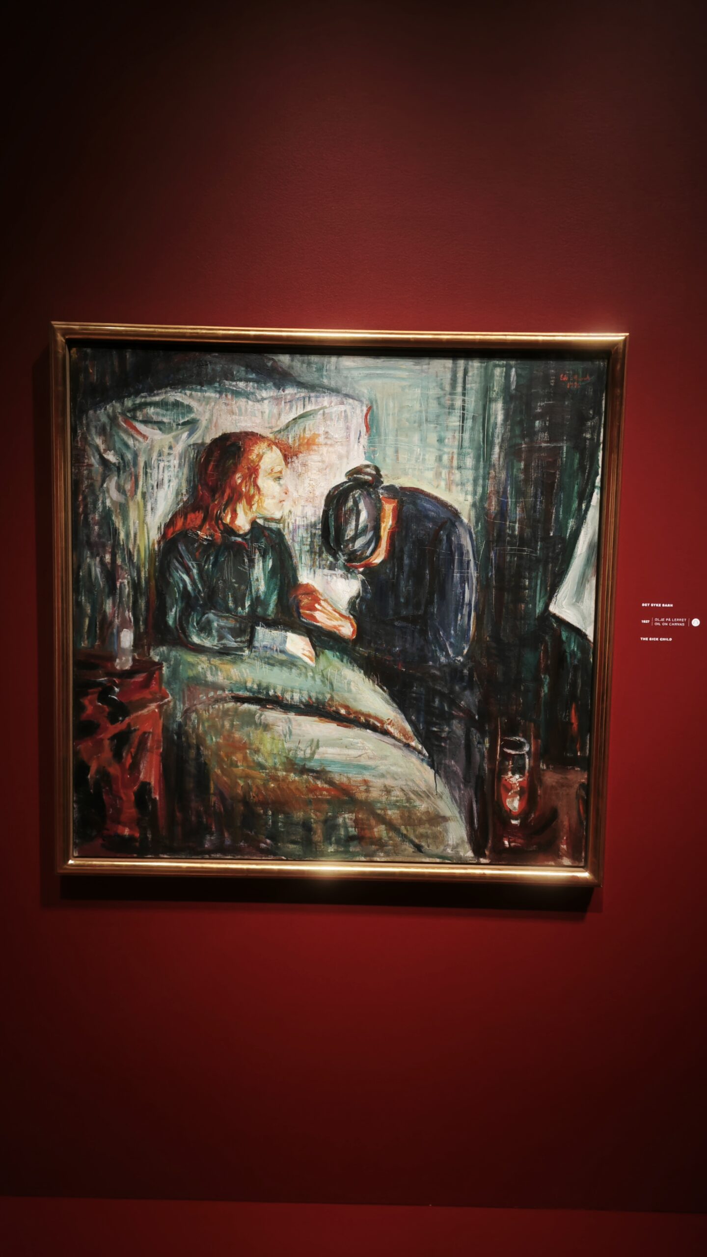 Norvegia_40 - Museo Munch 17 La bambina malata - 1927