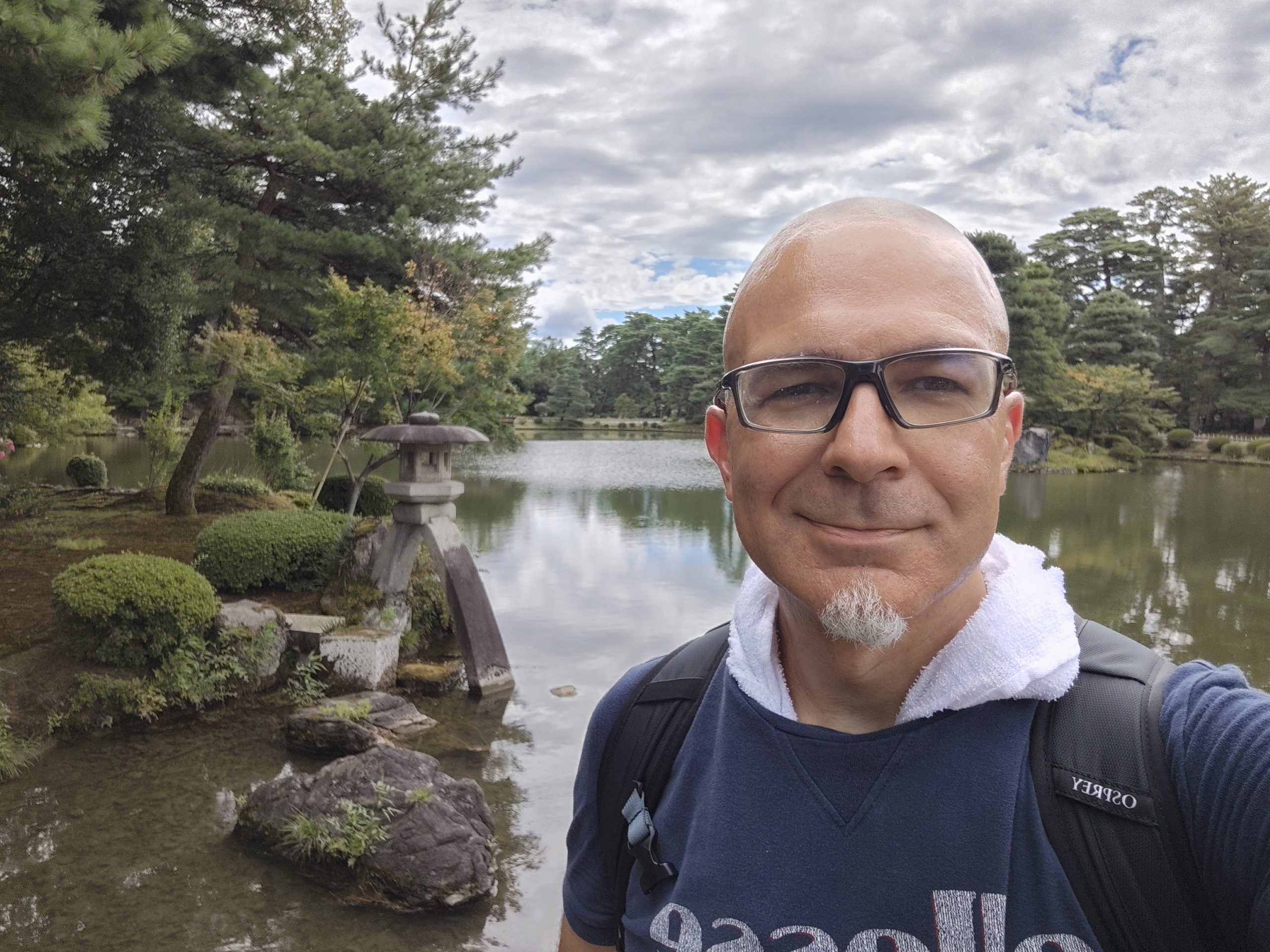 Sulle sponde del laghetto Kasumigaike