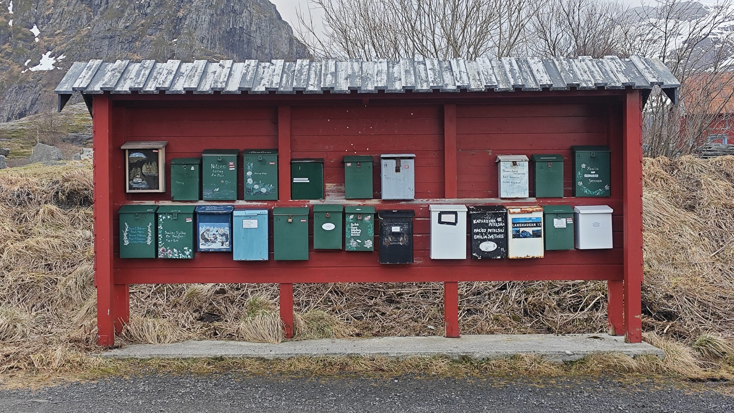 Norvegia - Lofoten - Ailofoten 30 Cassette postali alle isole Lofoten